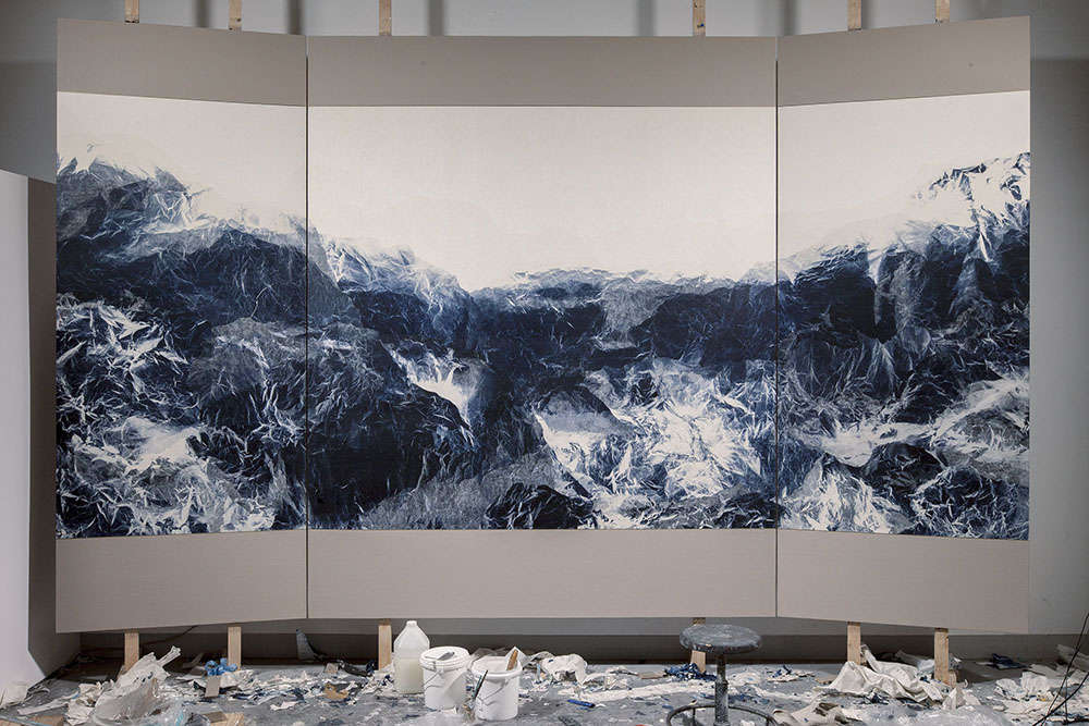 OBRA DE Wu Chi Tsung CYANO COLLAGE