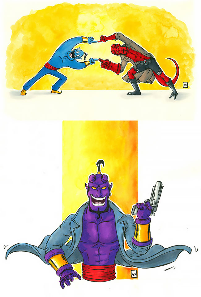 fusión aladdin cartoon