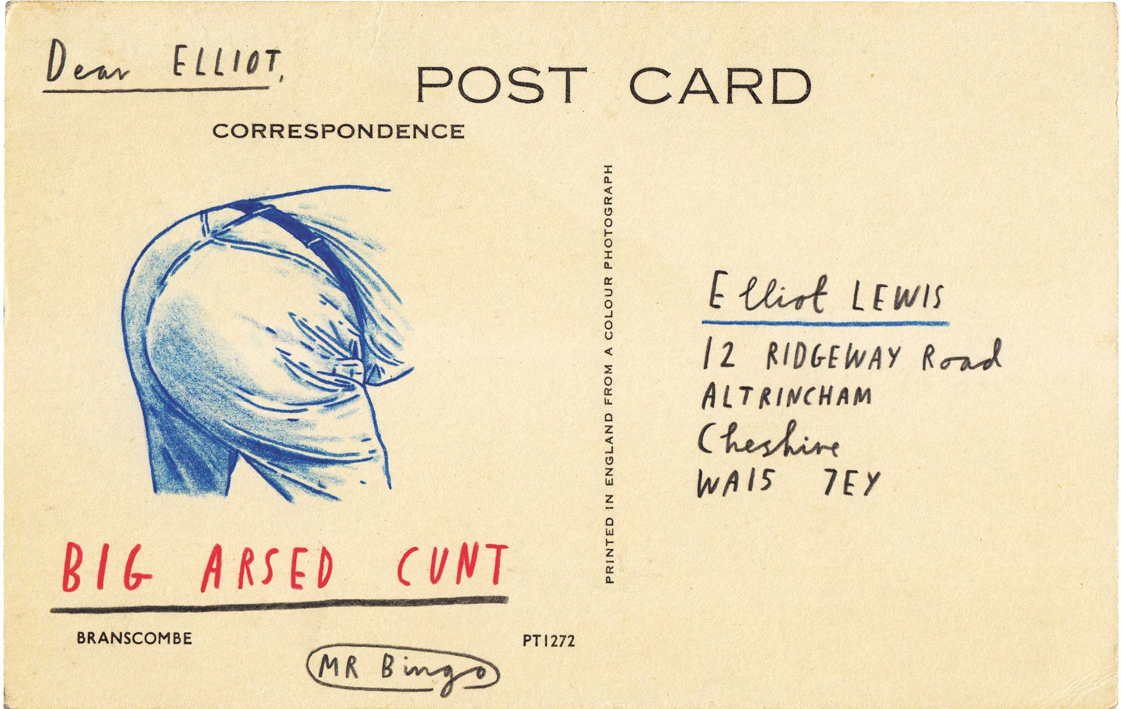 postales con insultos mr bingo
