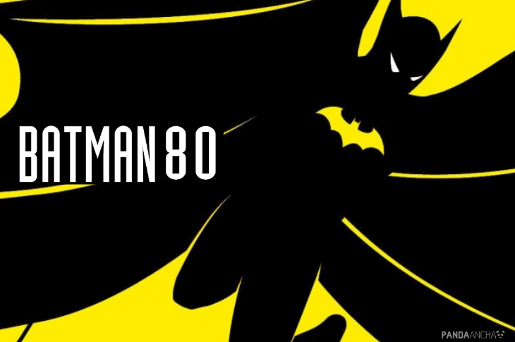 Logotipo batman 80 aniversario