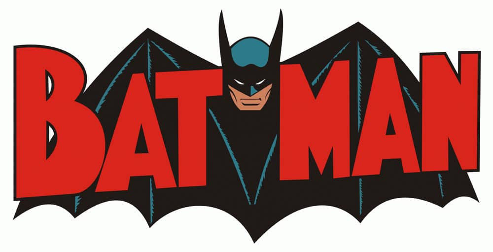 logo con cara 1939 batman