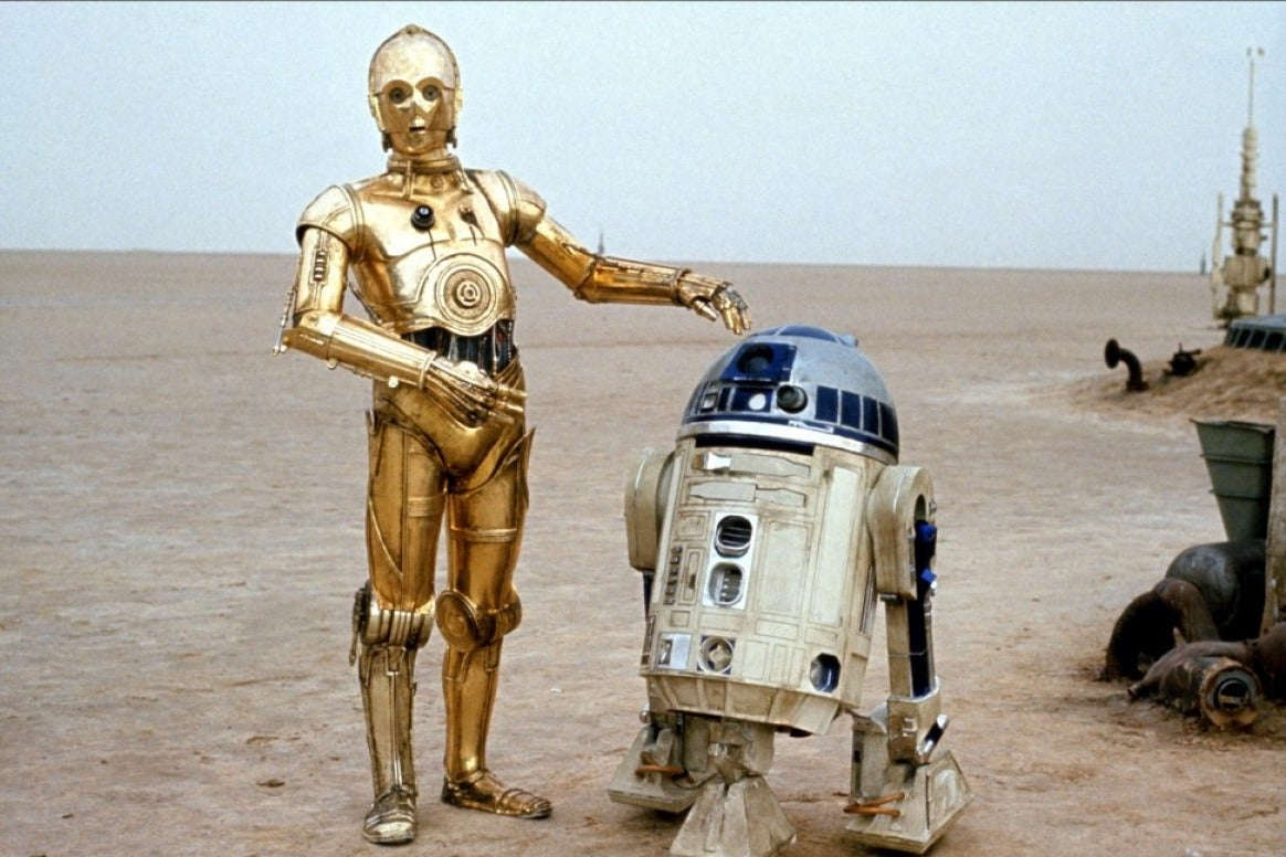 r2d2 y c3po amigos