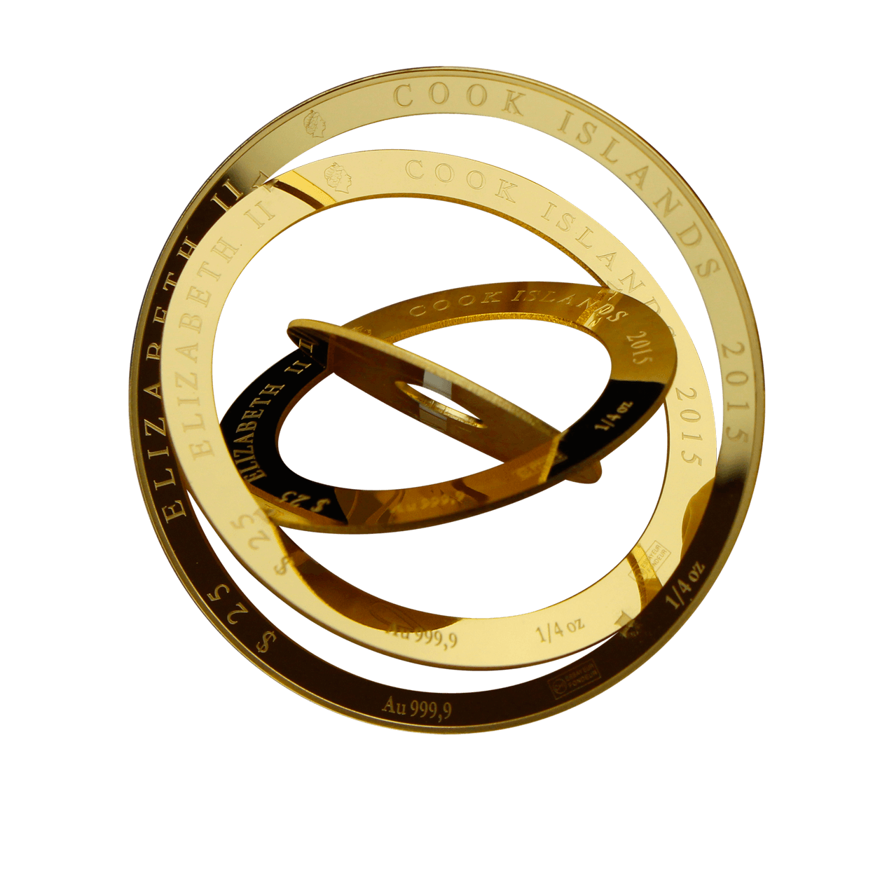 moneda con aro militar de cook