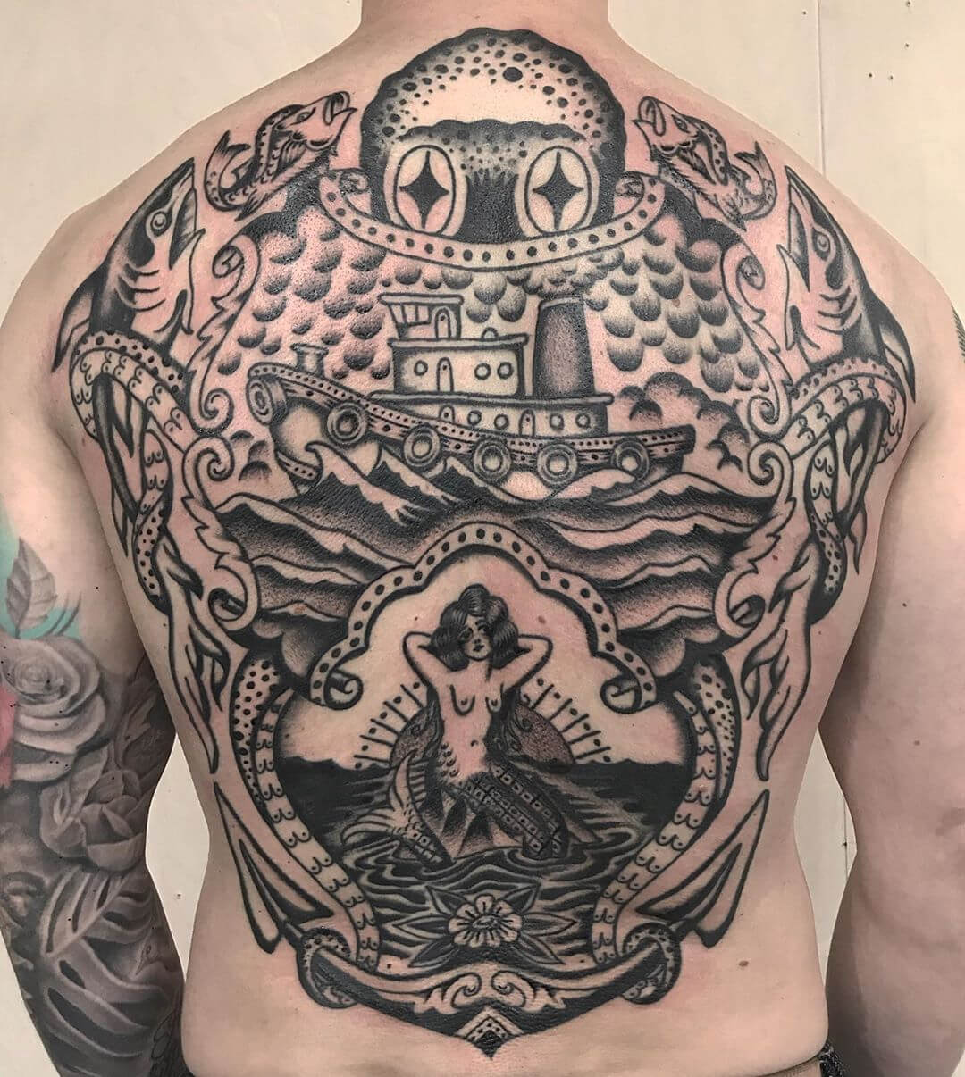 espalda tattoo kyler martz oldschool