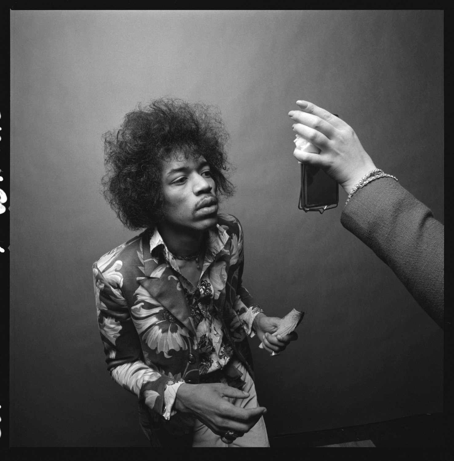  Jimi Hendrix en el espejo