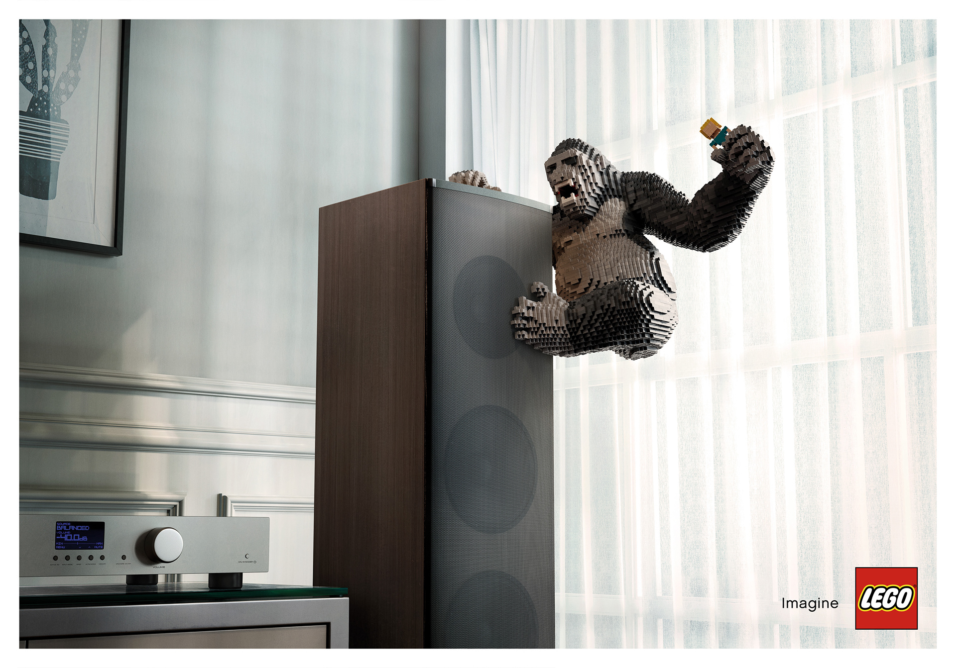 king kong campaña lego