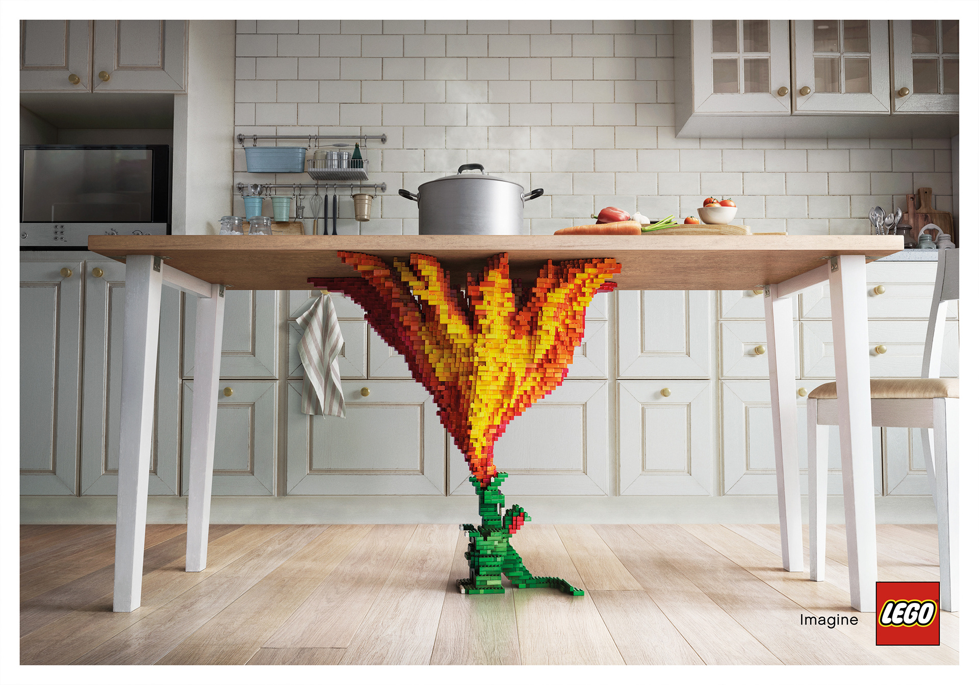 campaña de lego imagine