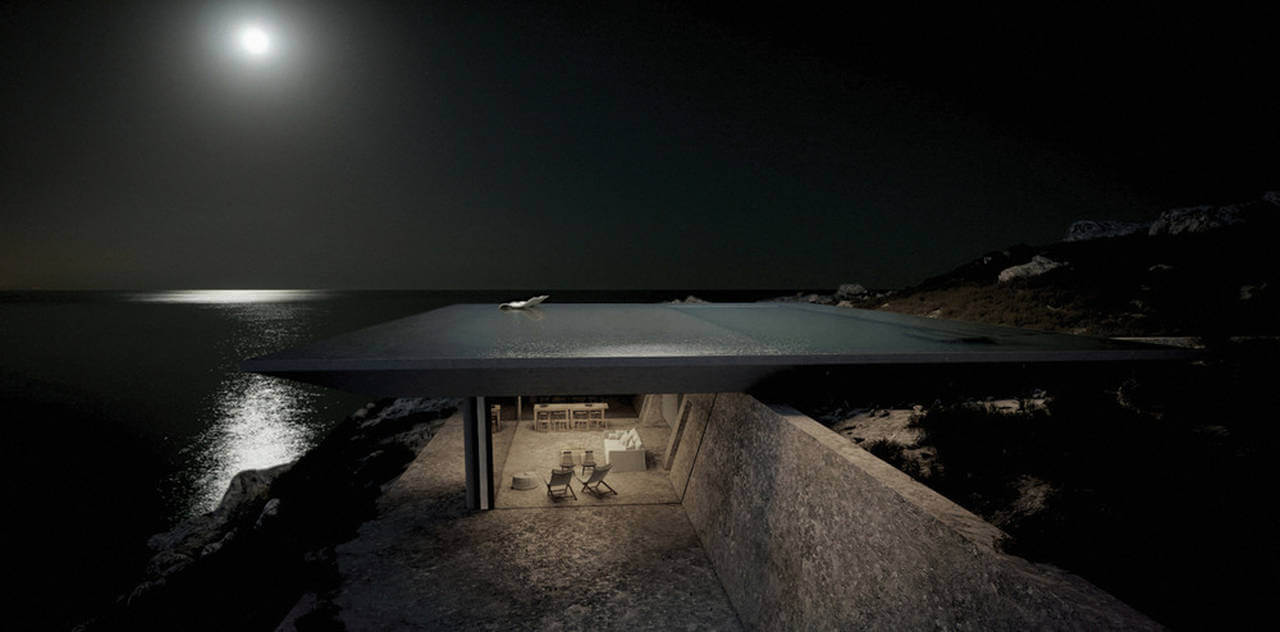 mirage house night
