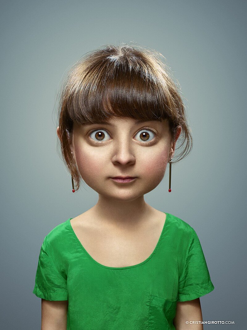 niña asombrada Cristian Girotto