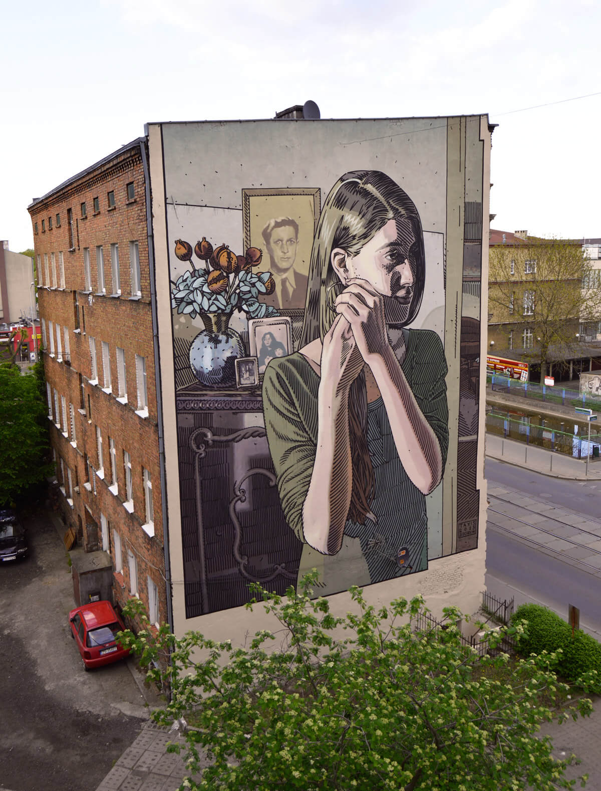 Graffiti cómic de Dimitris Taxis