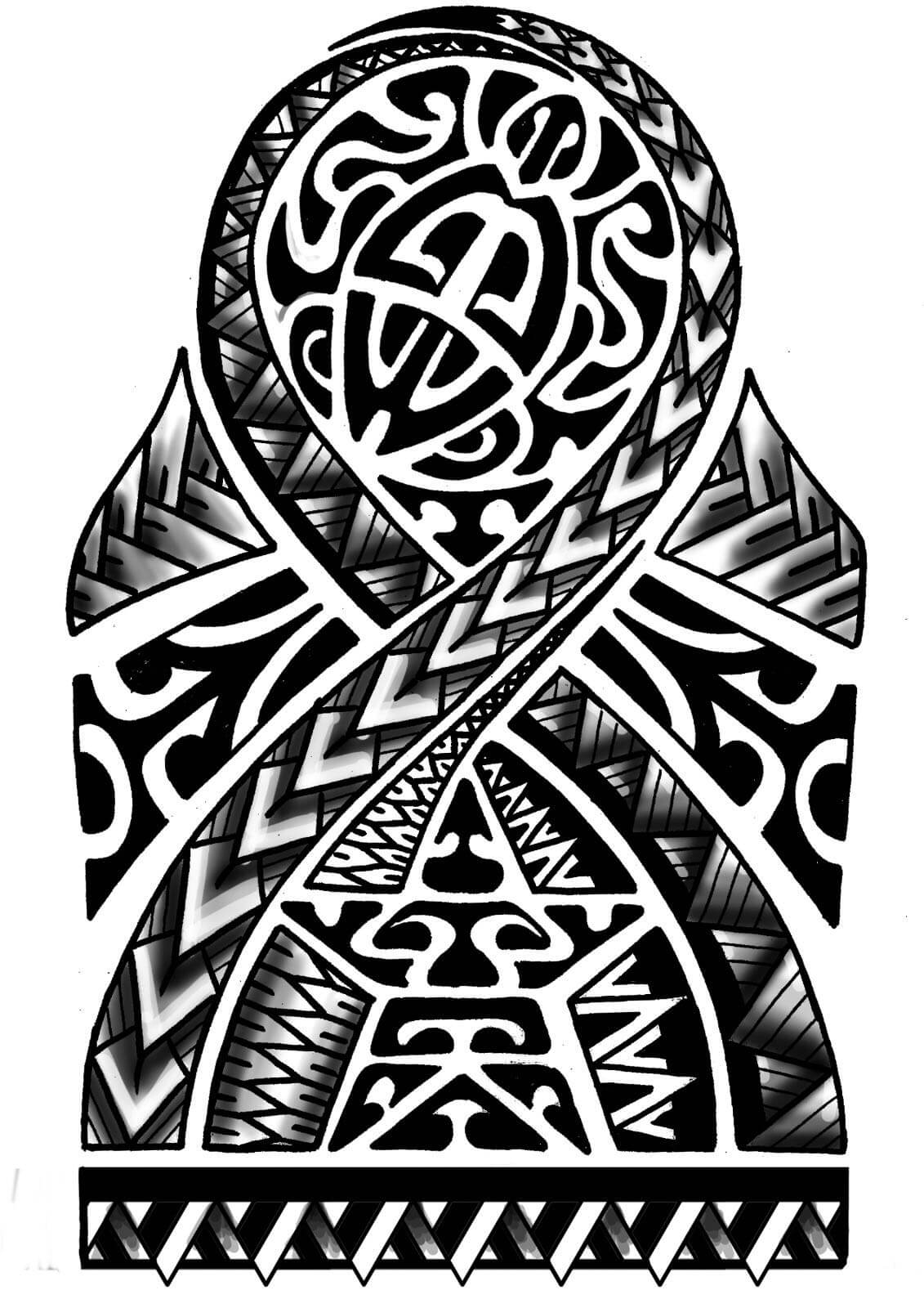 Tatuaje tribal maori