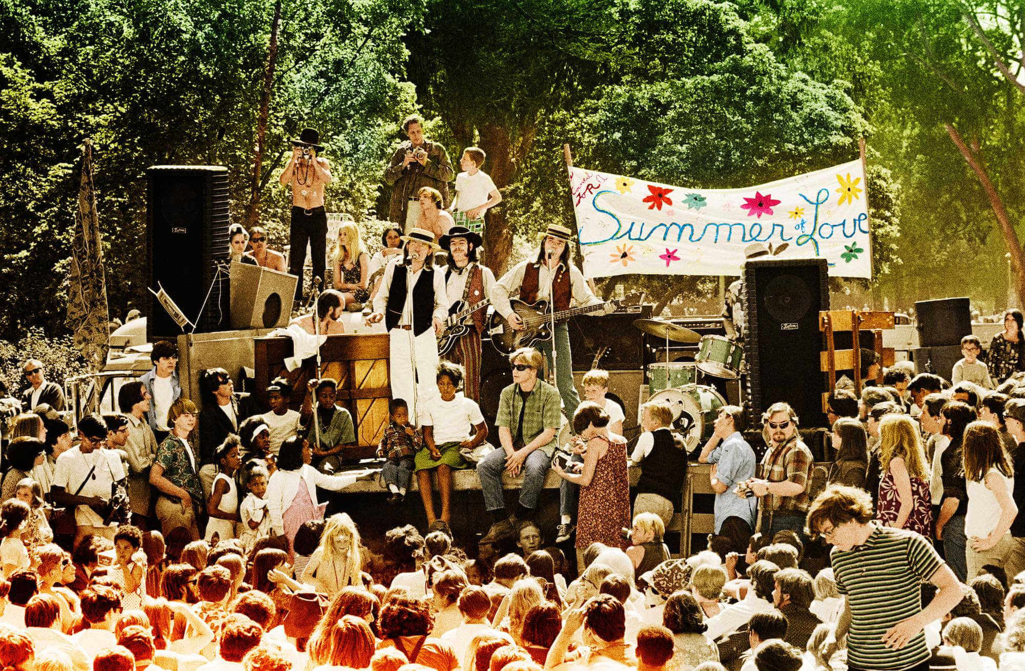 The Charlatans en el verano del amor en 1967