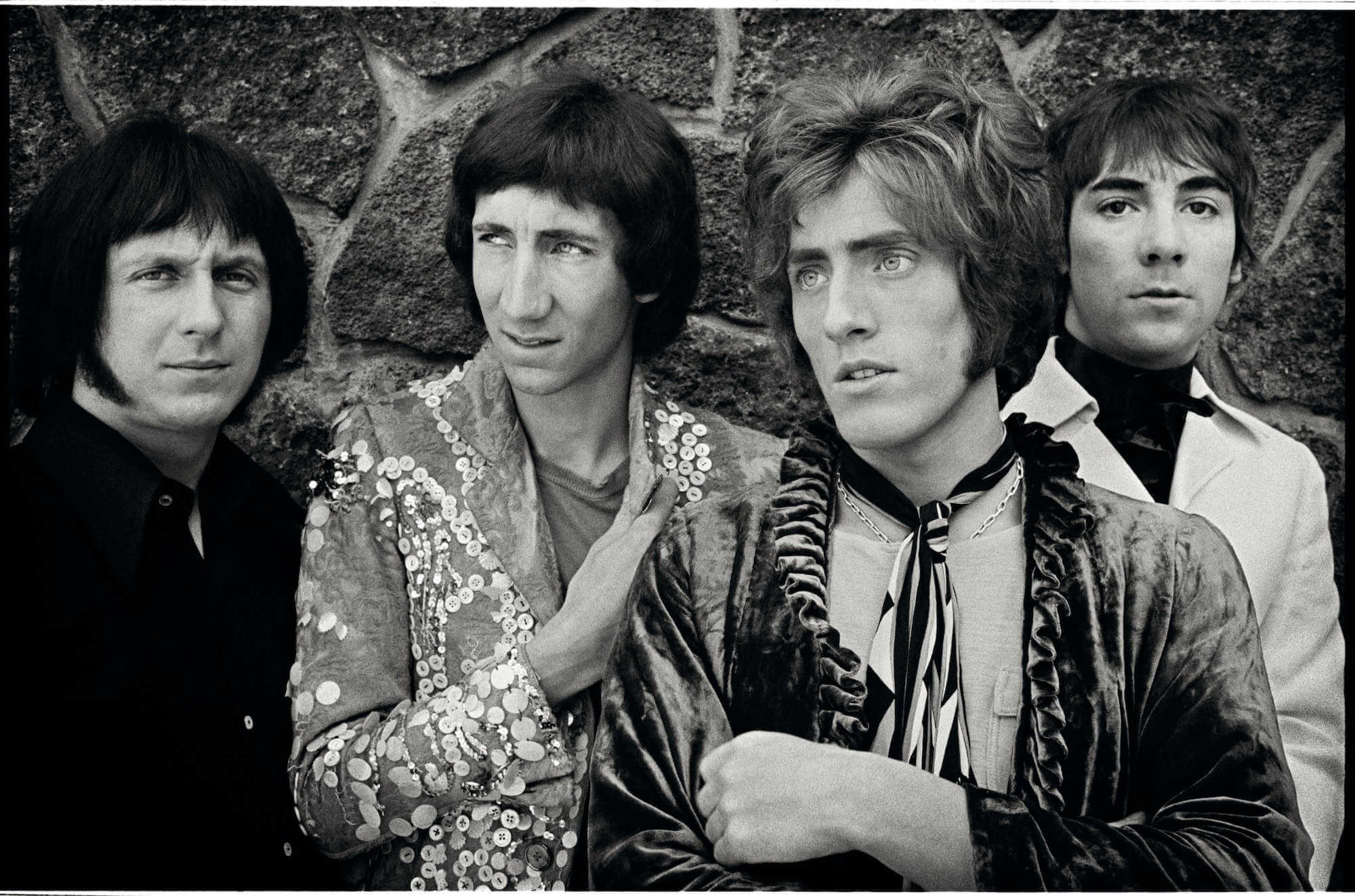 La banda The who en las calles de san francisco