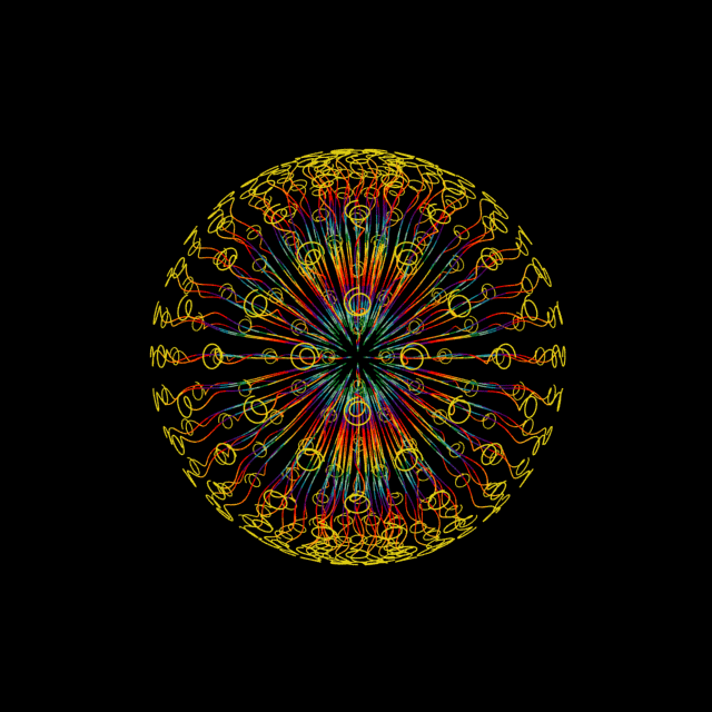 Esfera en gif animado