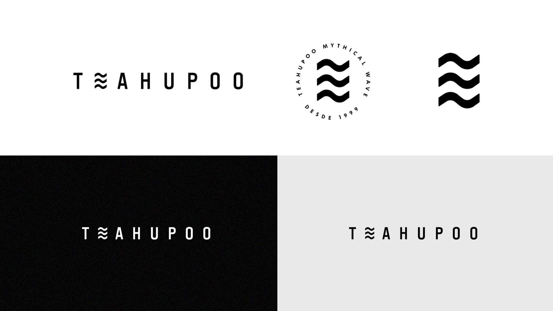 LOGO BLANCO Y NEGRO TEAHUPOO SURF SHOP PAOLO AGOSTINI