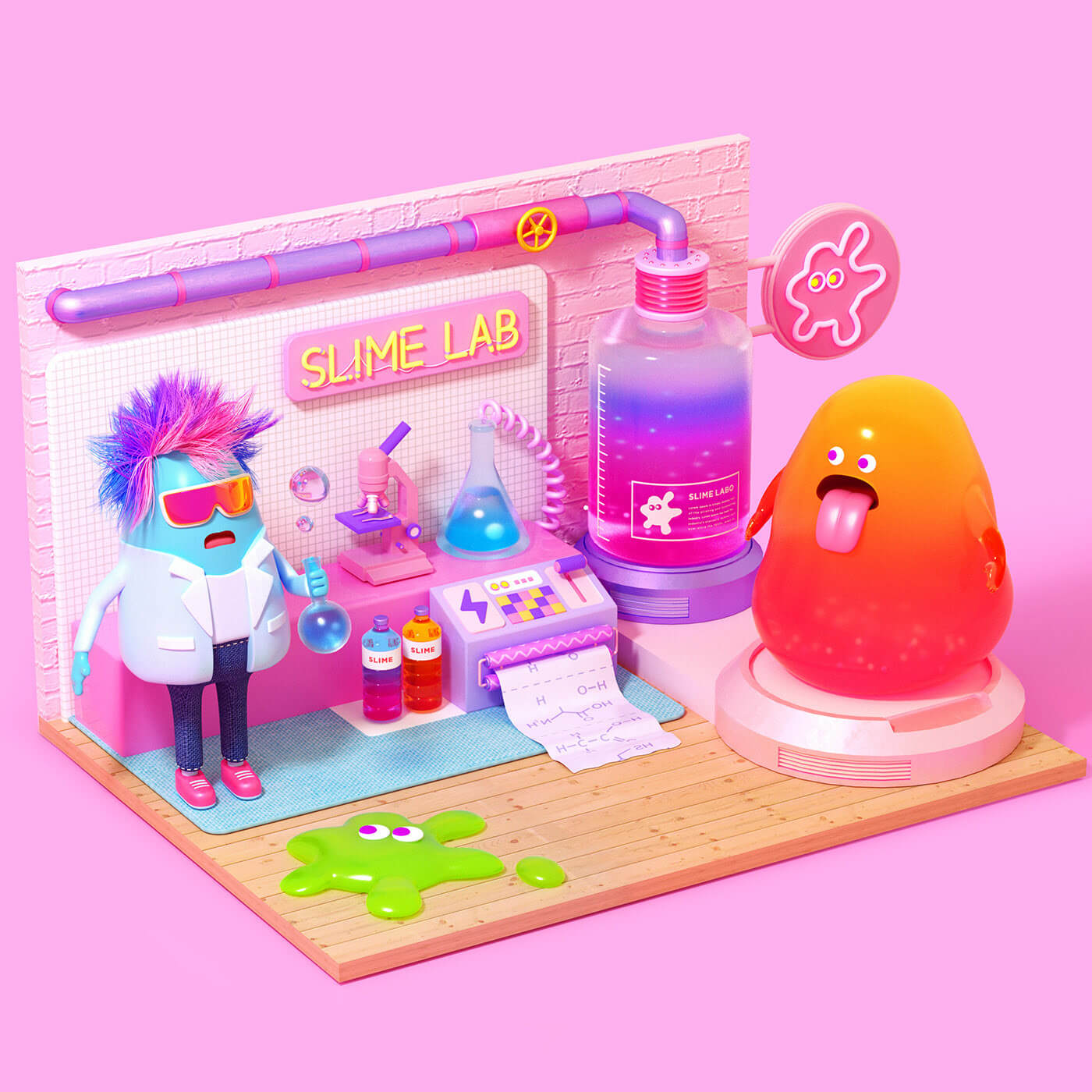 SLIME LAB MONSTER TOYODA