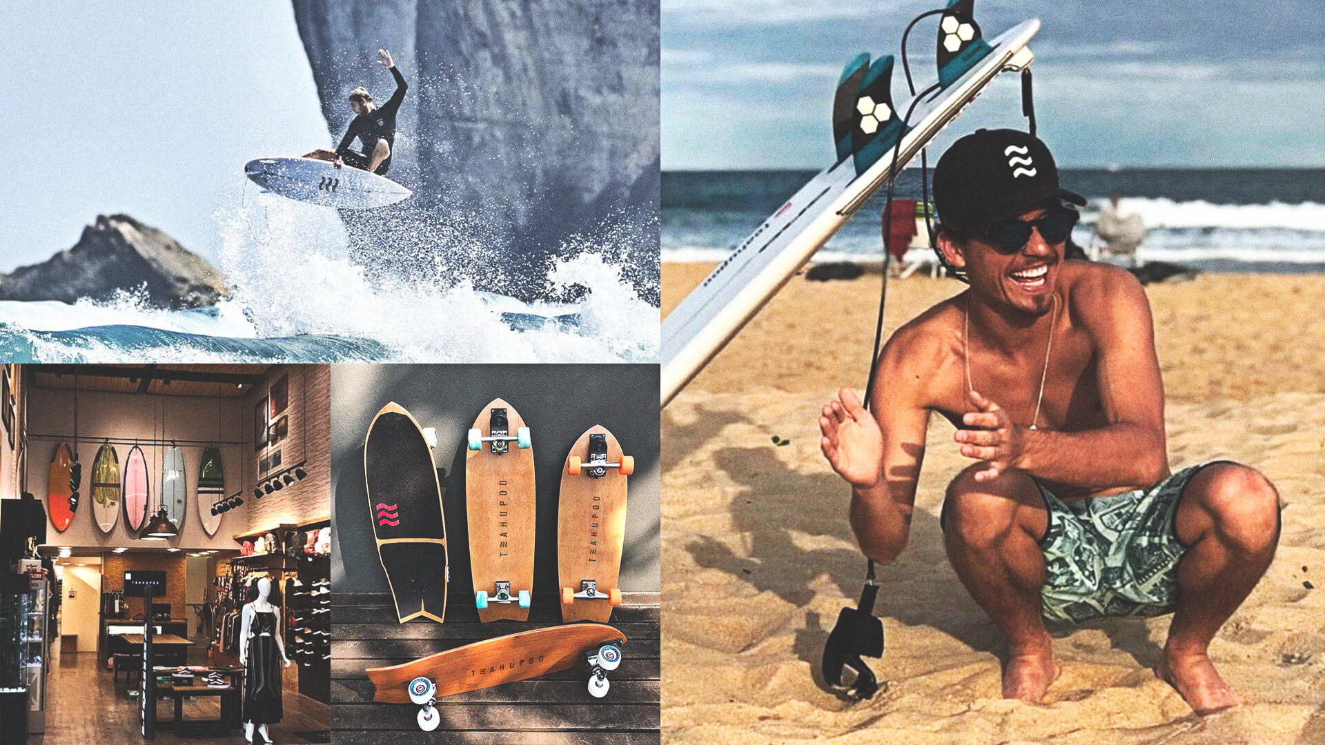 SURF LIFESTYLE BRAND TEAHUPOO PAOLO AGOSTINI