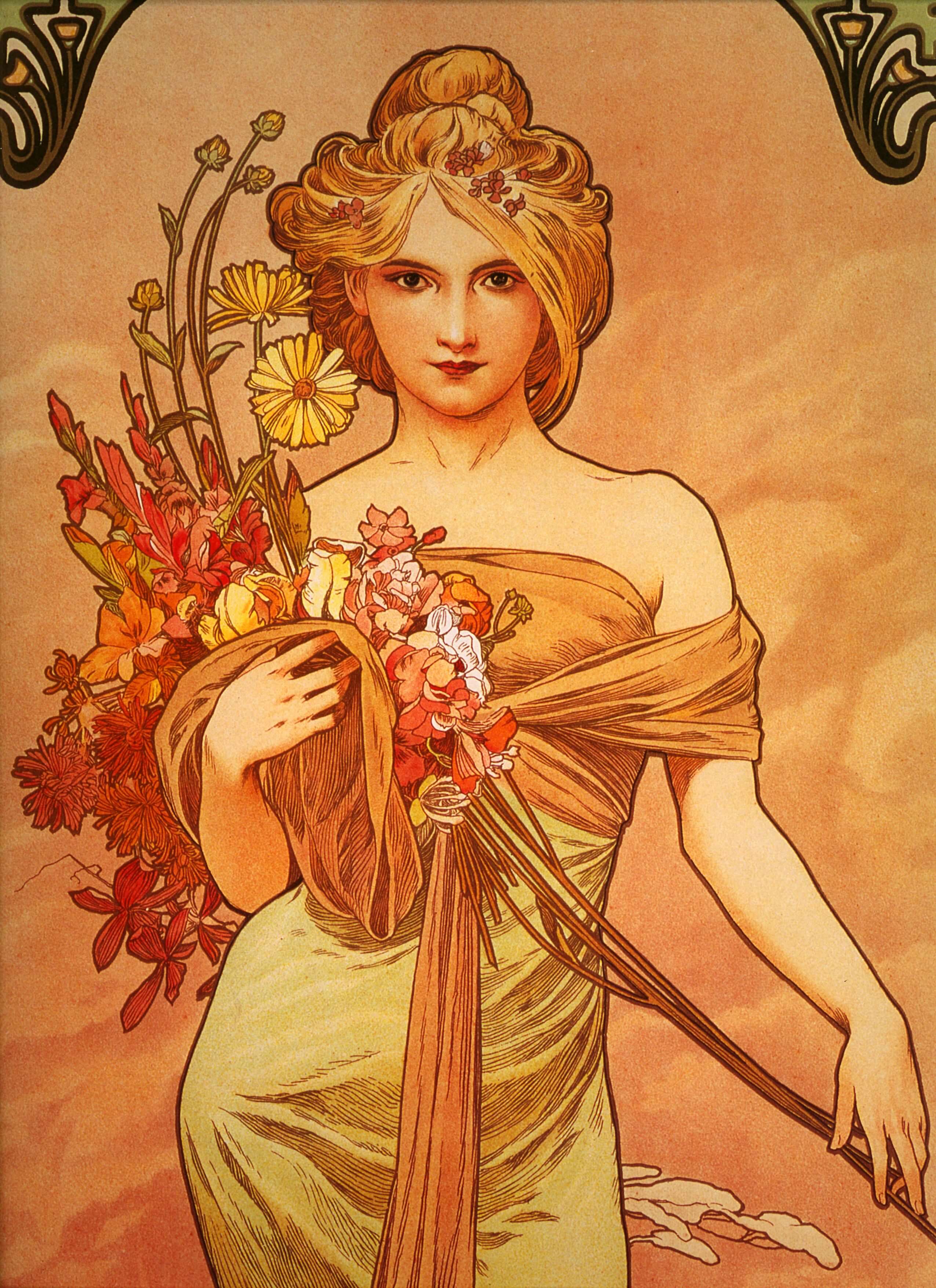 musa del art nouveau