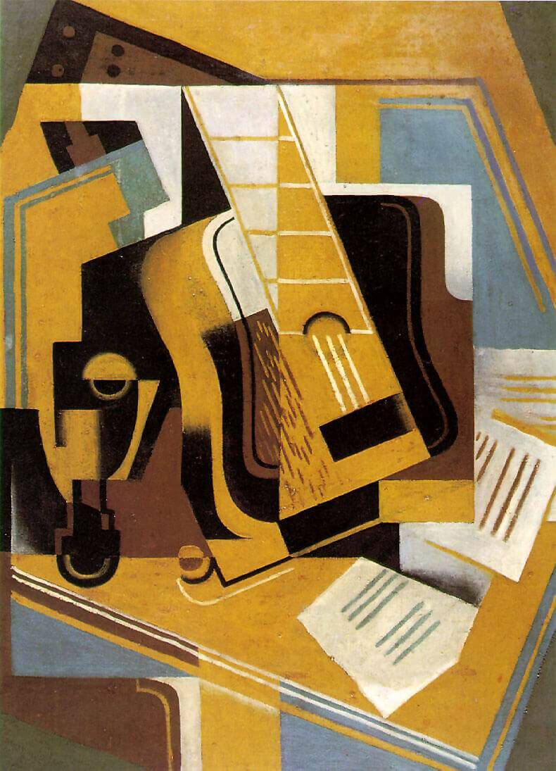la guitarra de picasso en el cubismo ha sido un ícono