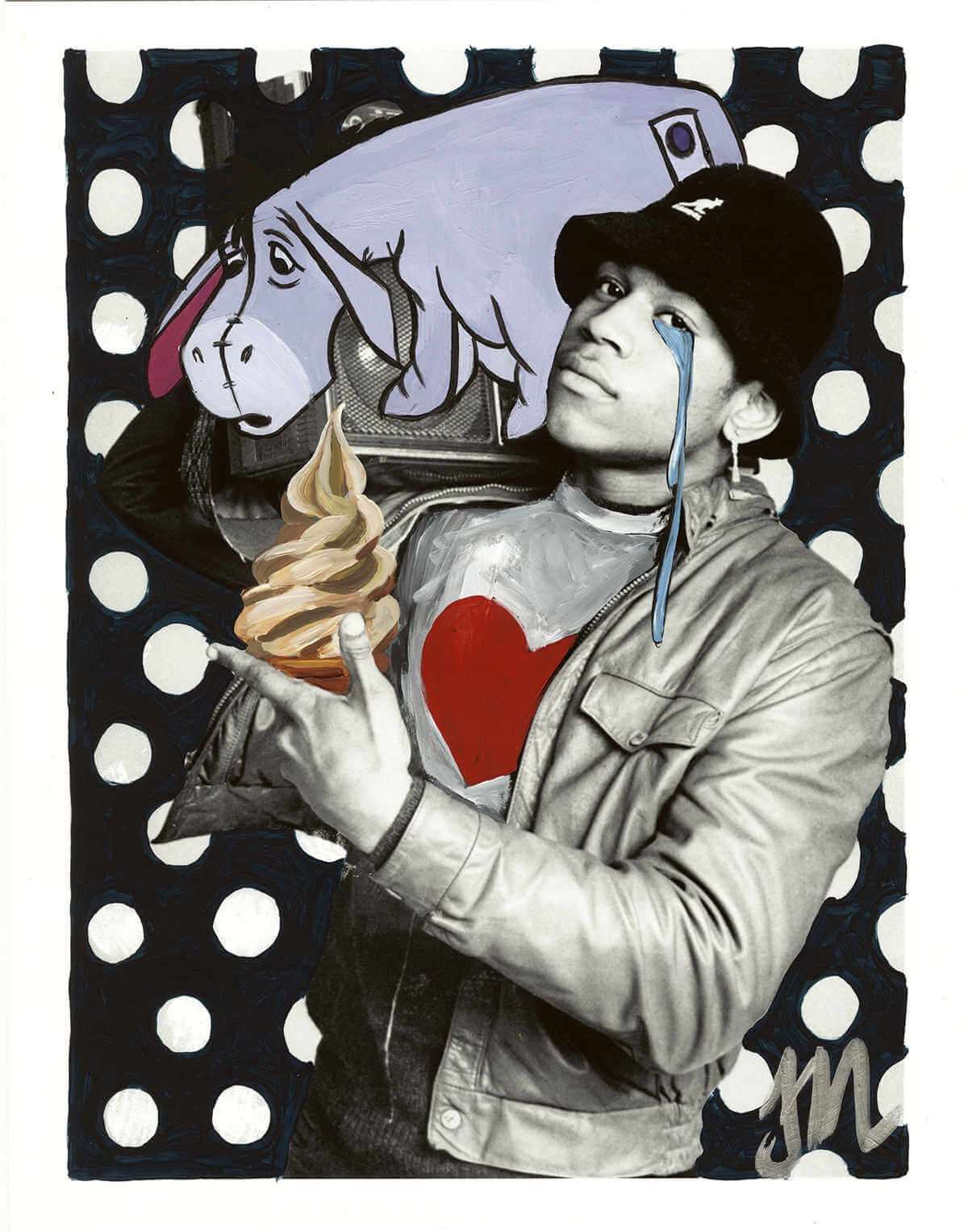 Fotografía de LL Cool J por Janette Beckman & Jules Muck