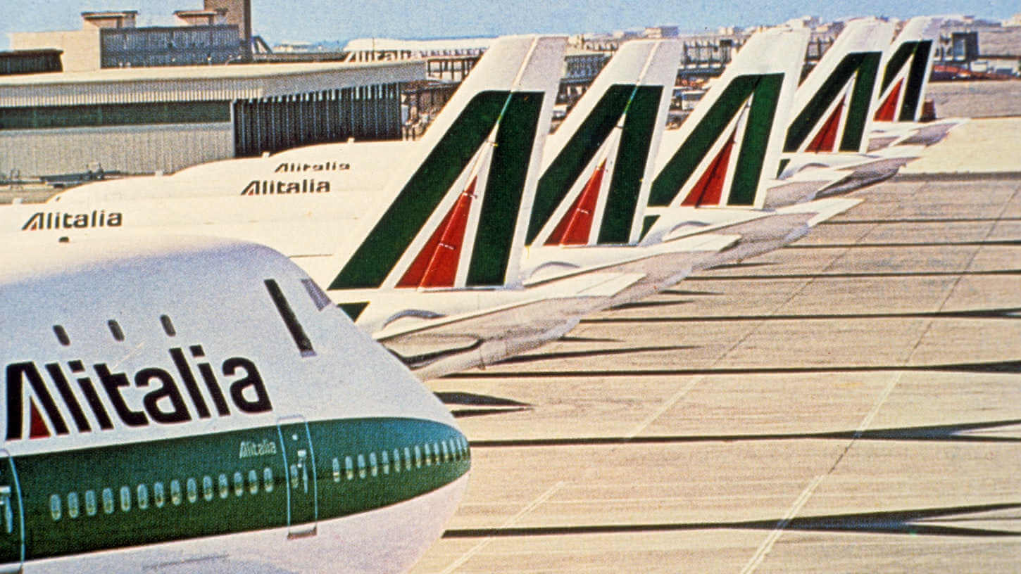Imagen corporativa de Alitalia
