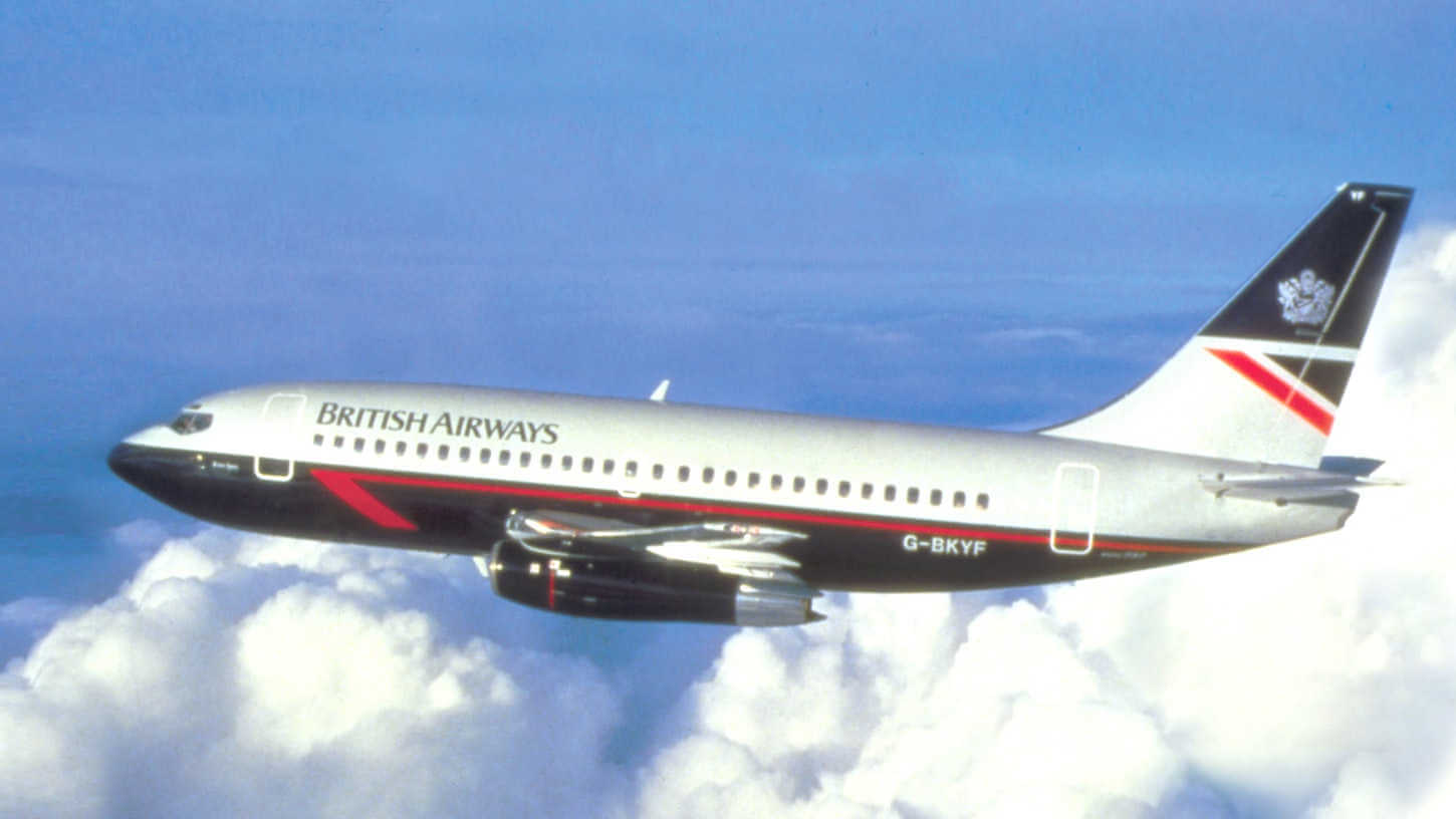 Avión de British Airways