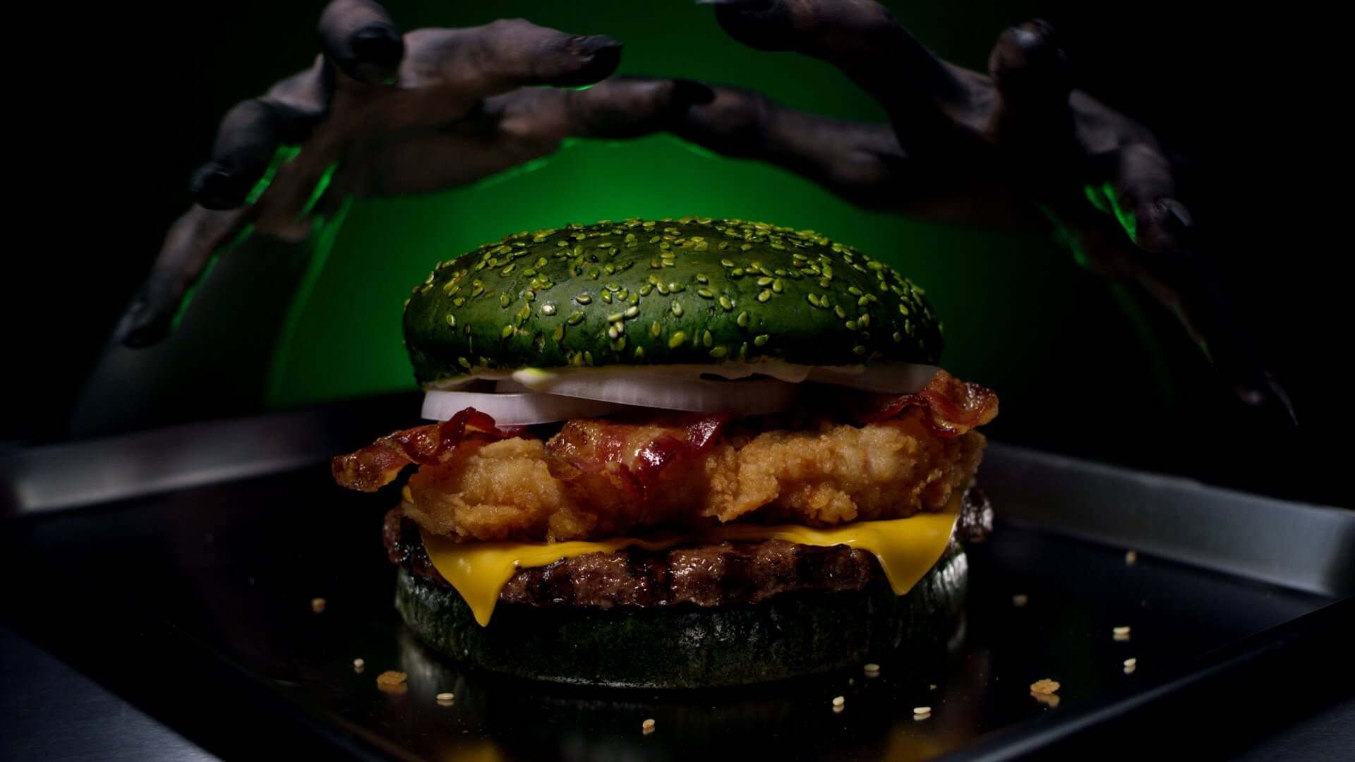 nightmare king hanburguesa halloween burger king