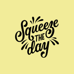 lettering yellow