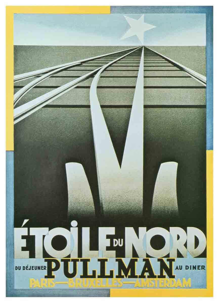 Cartel Etoile du Nord de AM Cassandre