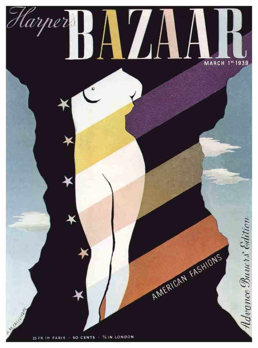 Portada Harpers Bazaar de Marzo de 1939