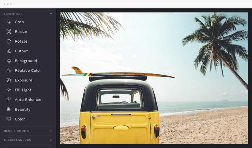 Befunky, editor de fotos online gratis
