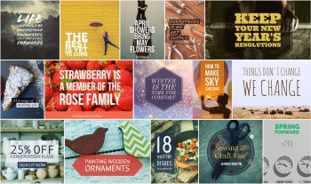 collage de imagenes spark post