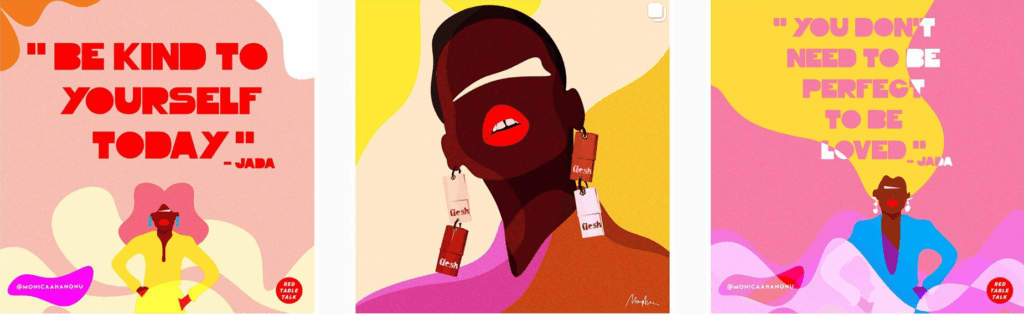 post Monica Ahanonu in Instagram spark post