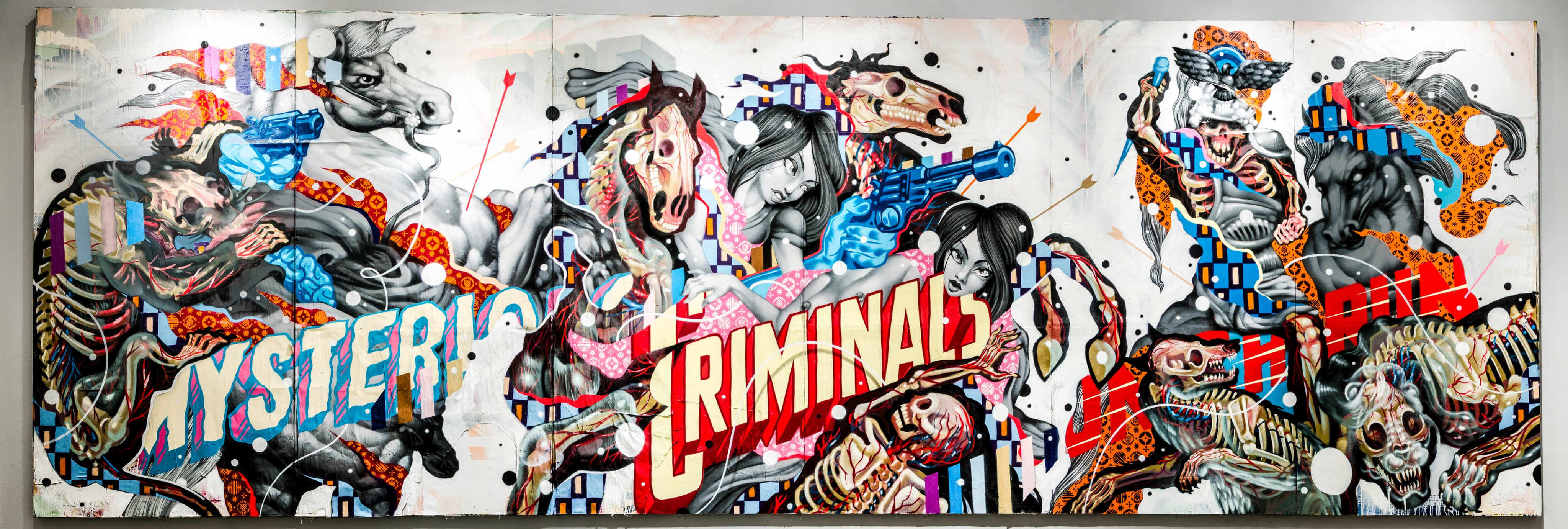 Mural mysterio criminals de tristan eaton