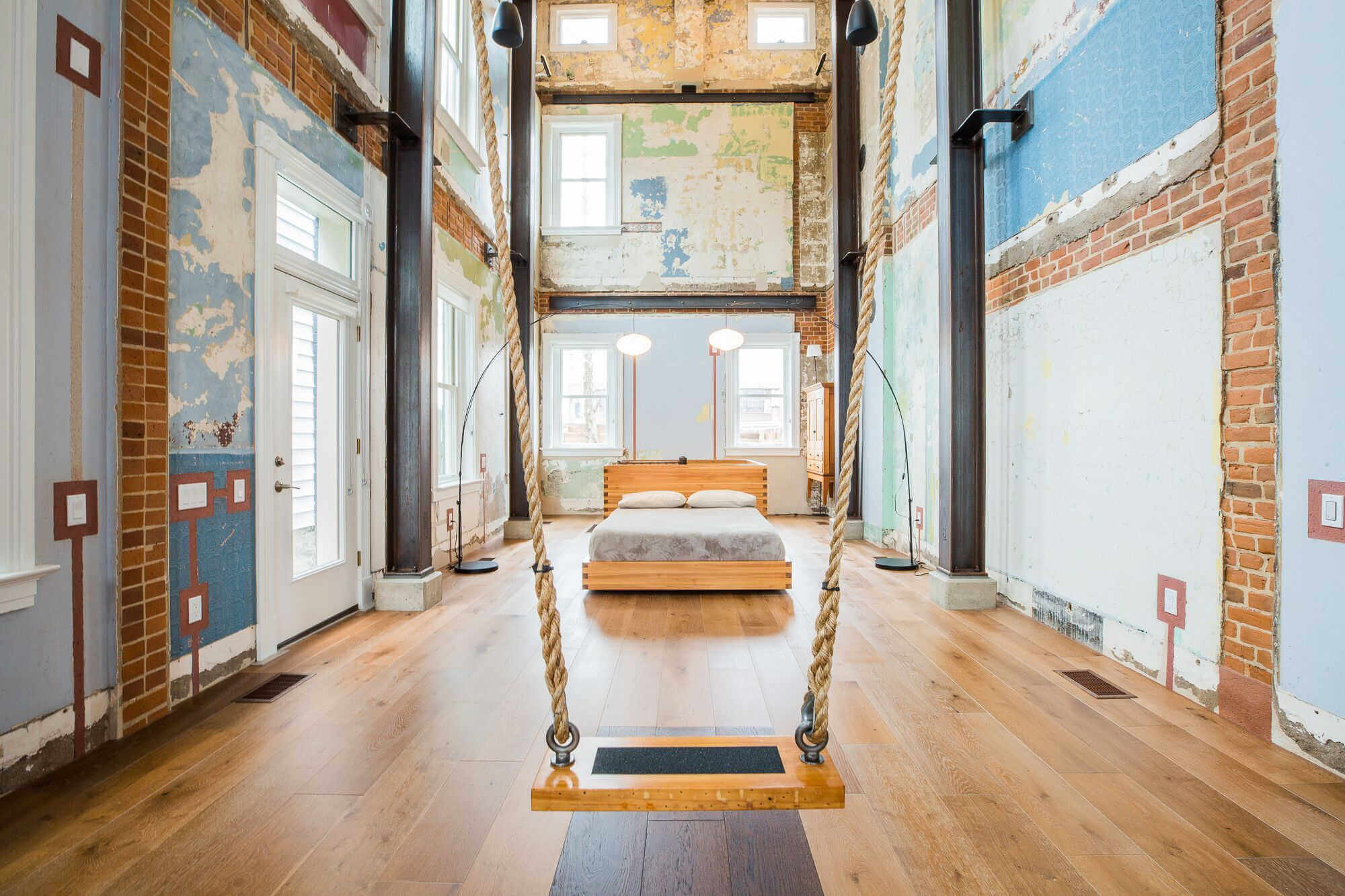 La casa Swing, arquitectura con columpio
