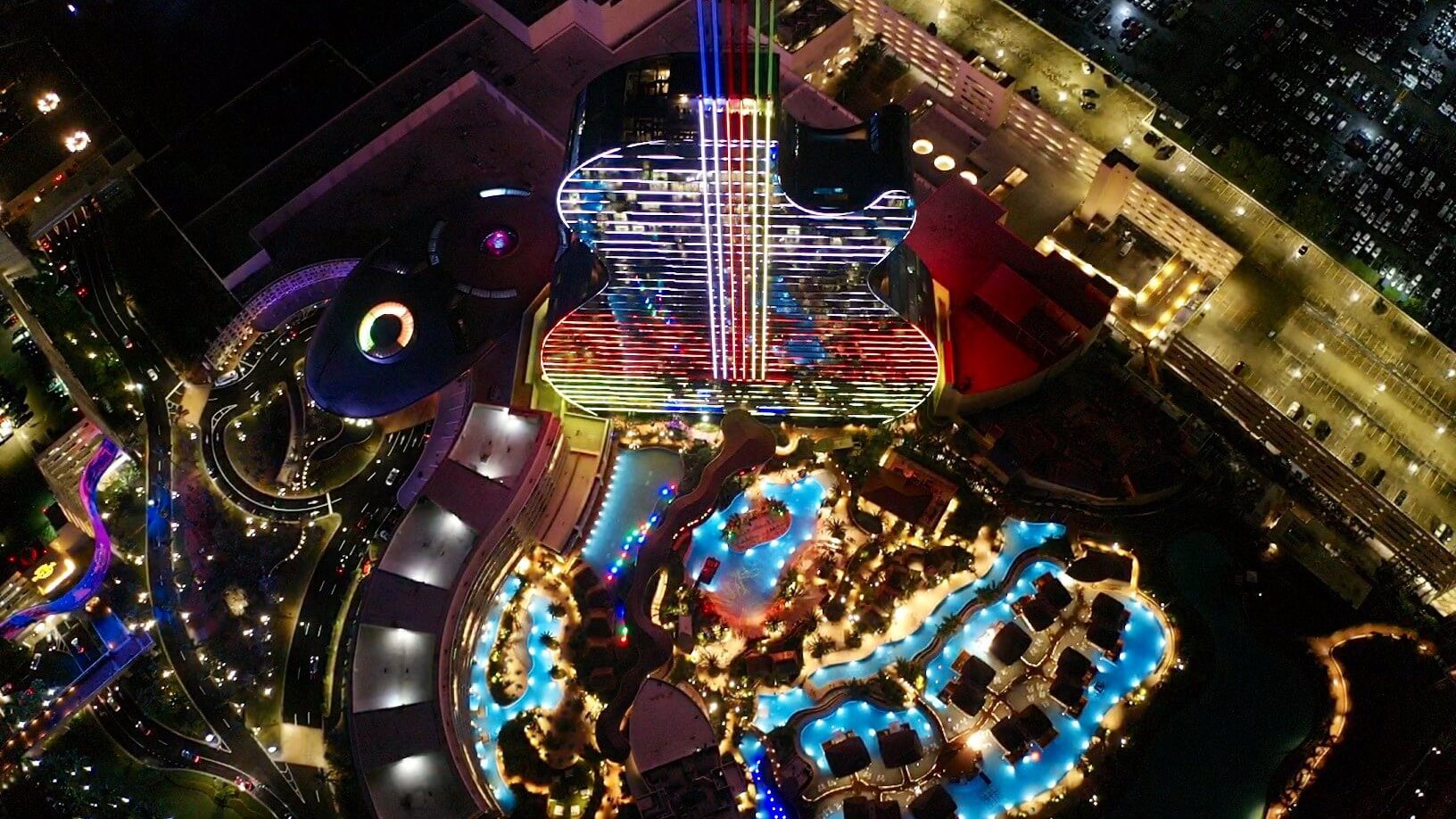 LIGHTS NEW HOTEL HARD ROCK