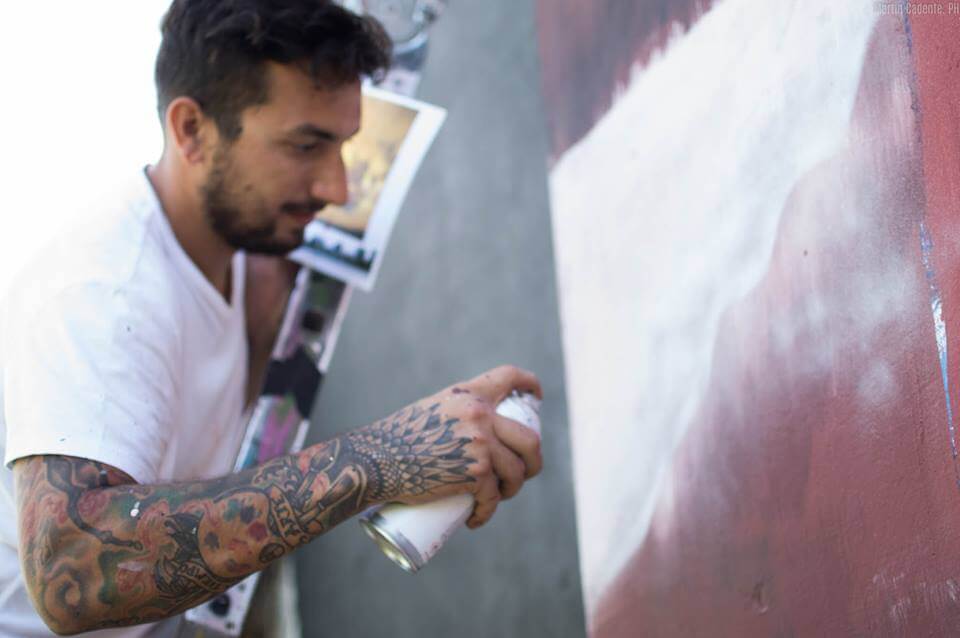 El artista y grafittero Cobre 