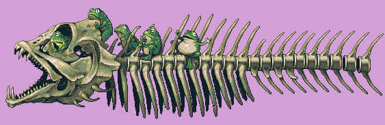 Pez en pixel art