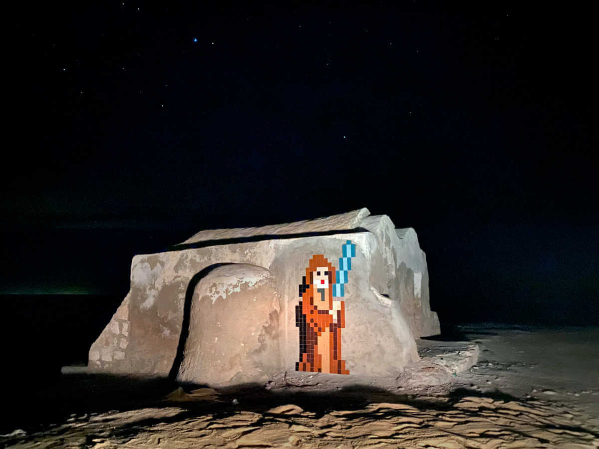 obi wan kenobi street art enDjerba