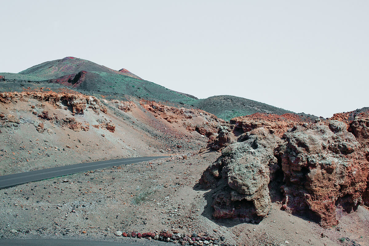 fotografía de paisaje volcanico por chiar