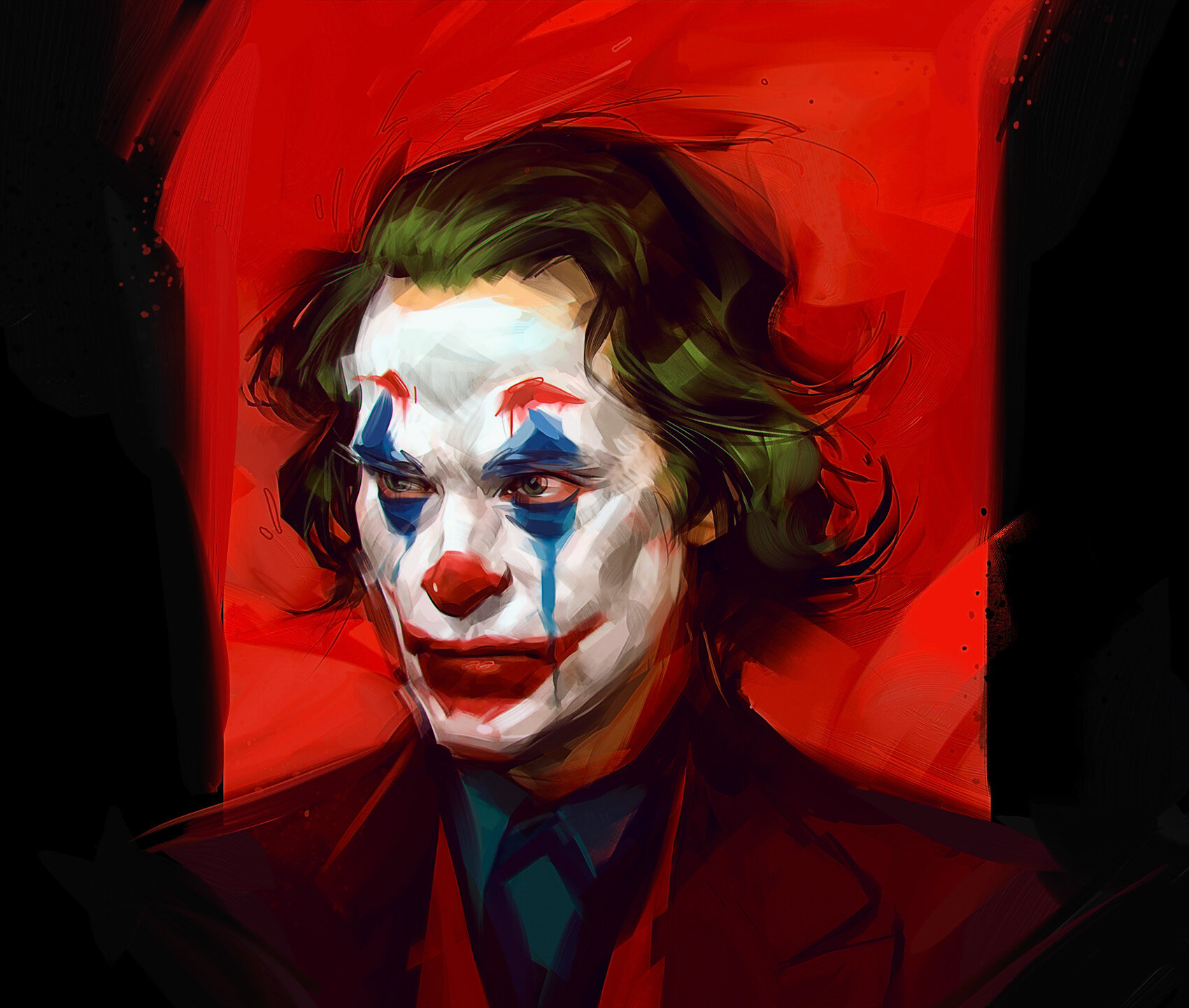 caricatura de celebridades joker