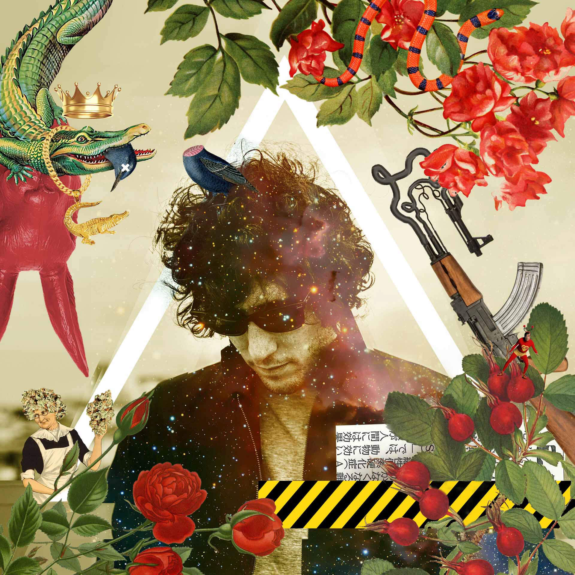 gabriel russo collage digital jardin