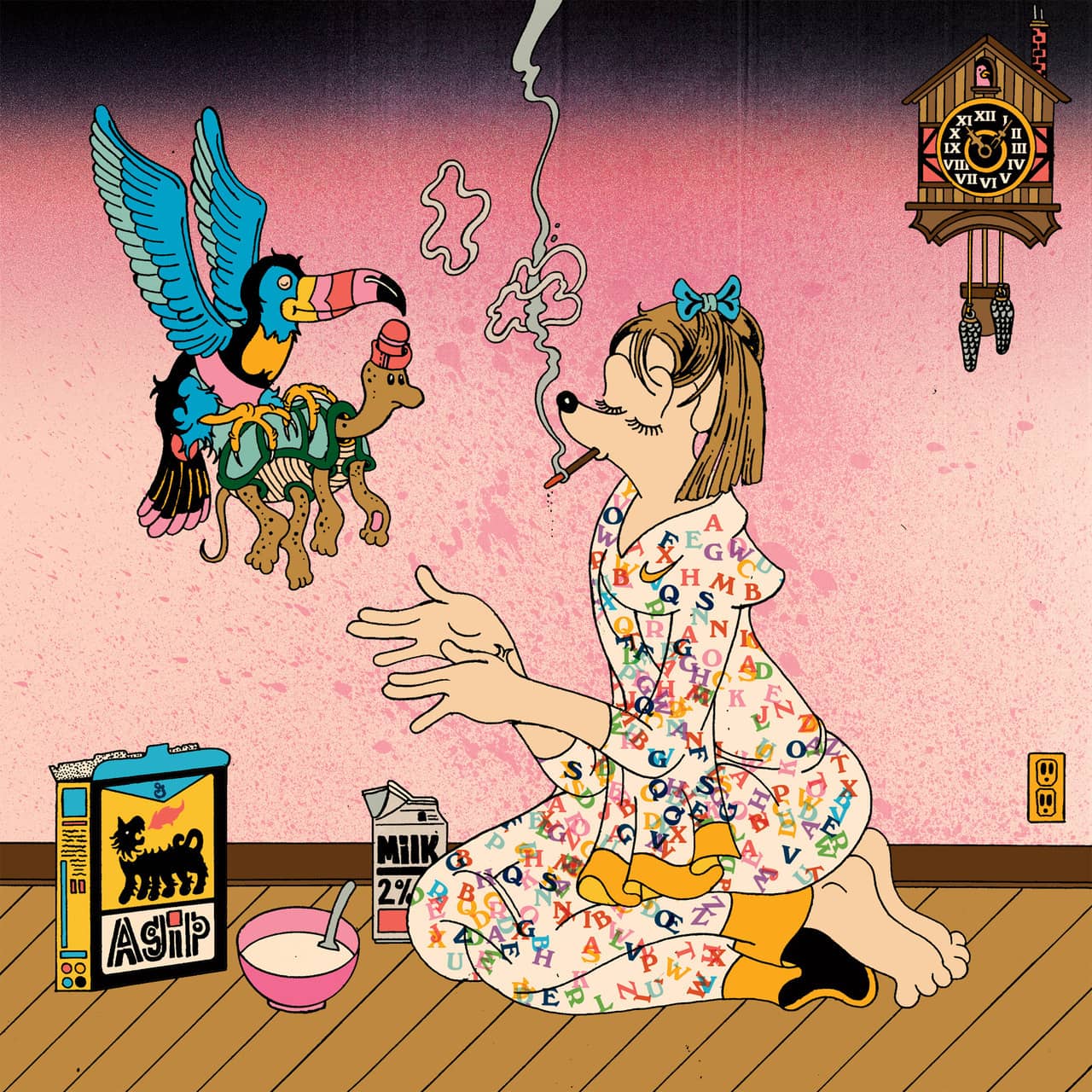 Gheisa dibujada por Brian Blomerth