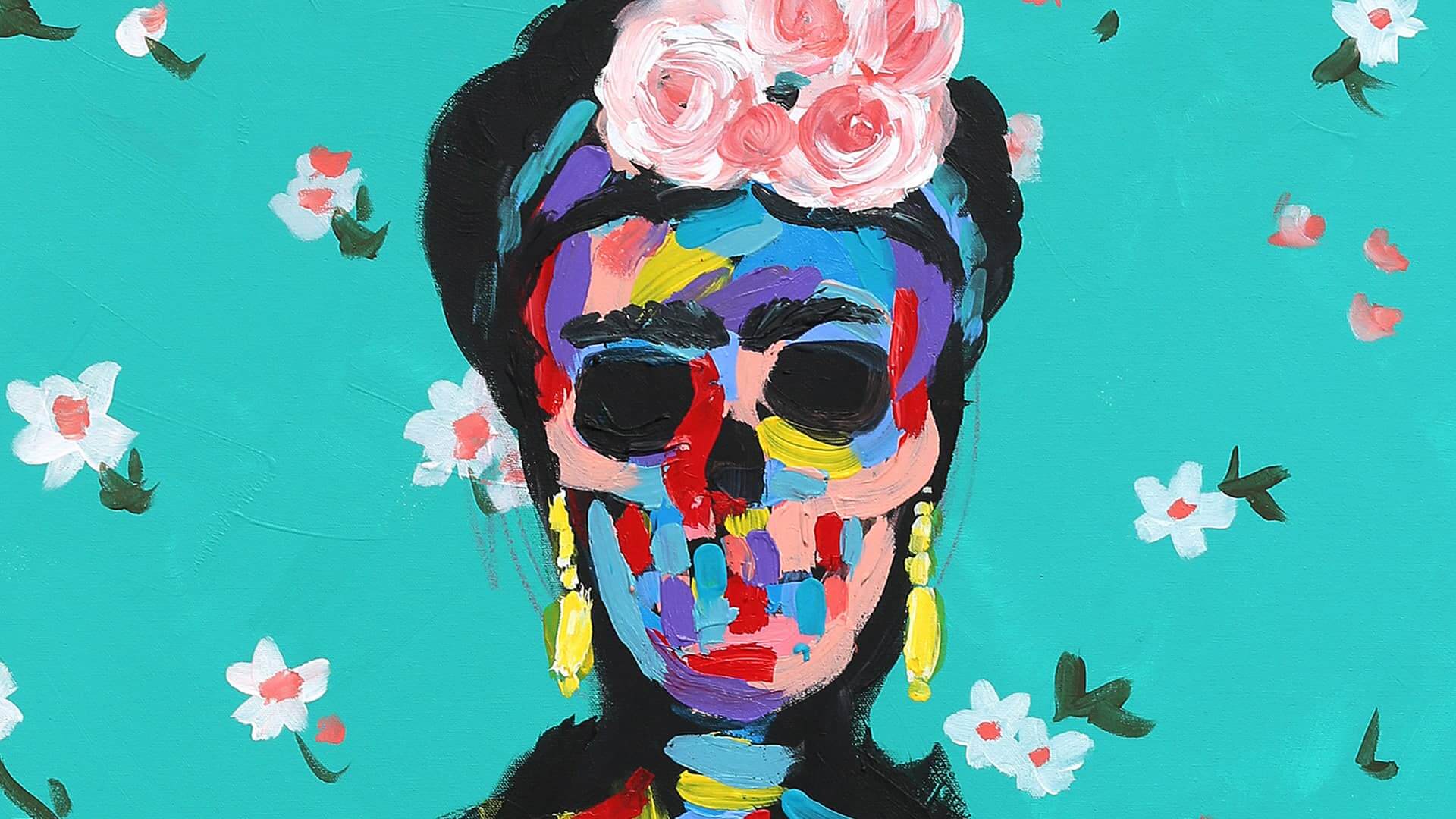 Pintura de Frida Kahlo de bradley Theodore