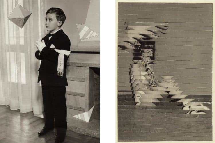 deconstruccion de una fotografia para convertirla en otra por kensuke koike
