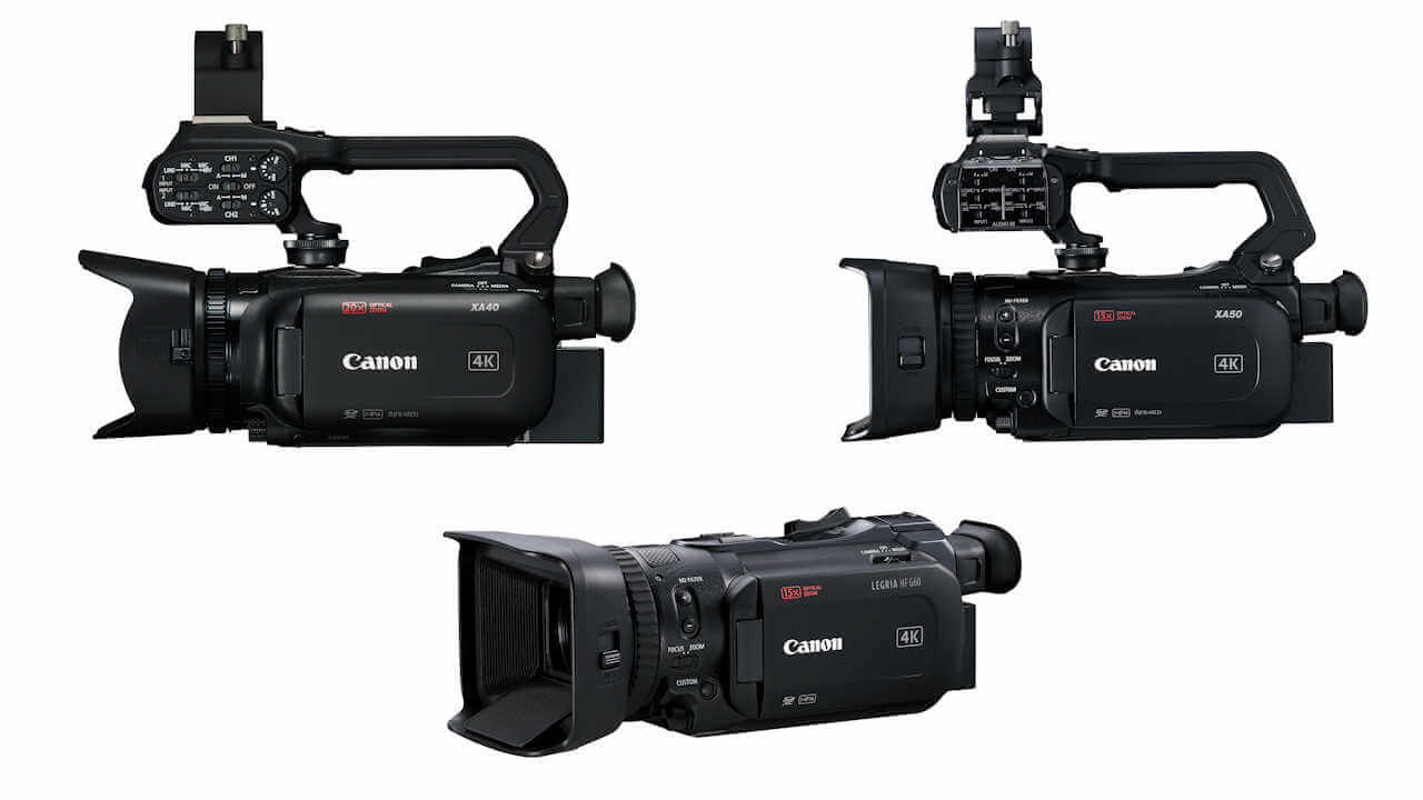 Cámara de video canon xa55