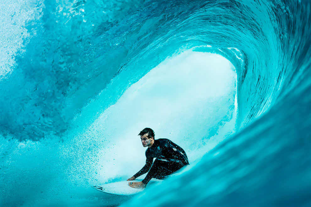 “Jack in a Box”. (Fotografía de surf de Tom Pearsall)