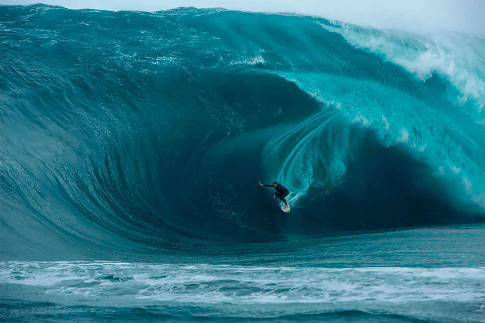 “In the Thick of it – Brad Norris – The Right”. (Fotografía de Jamie Scott)