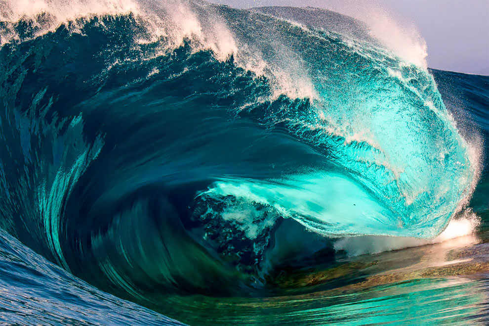 “Empty”. (Fotografía de surf de Trent Slatter)