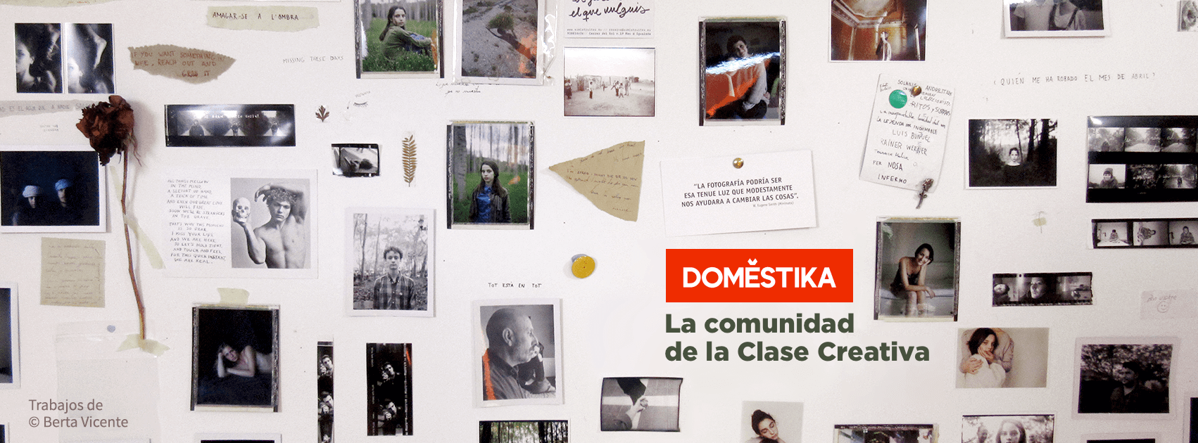 Banner de códigos de descuento de cursos domestika